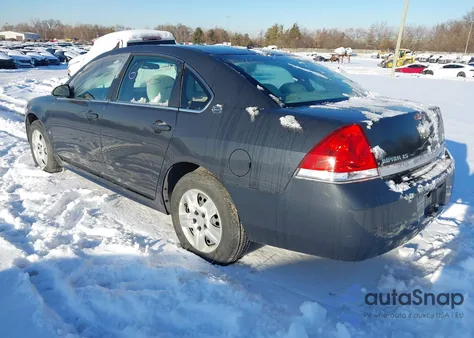 2009 Chevrolet Impala Ls из США, поврежденный, VIN 2G1WB57K091276620